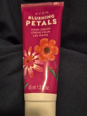 Avon Rare/Discontinued Blushing Petals Hand Cream - 1.5 fl.oz